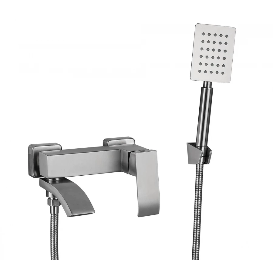 Смеситель для ванны Fmark FS8624-1 сатин