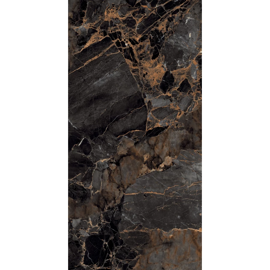 Керамогранит Global Tile Decorum GT Черный суперполировка GT1206011705HPR 120х60 см