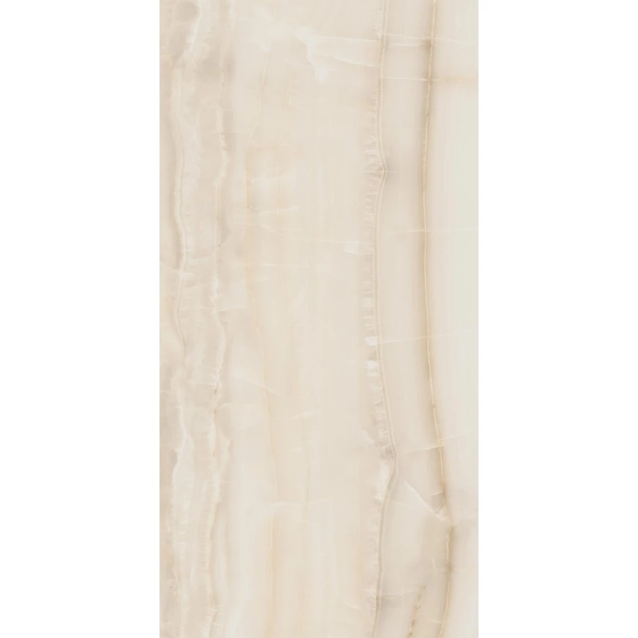 Керамогранит Sant Agostino Akoya Ivory Krystal глянцевый бежевый CSAAKIVL18 180х90 см