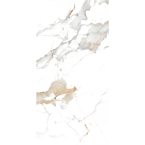 Керамогранит Maimoon Ceramica Glossy Statuario cafe gold 120х60 см