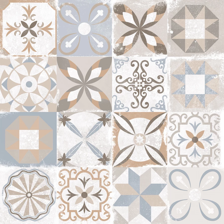 Керамогранит ALMA Ceramica Beton PRO матовый многоцветный GFU6060BTP14R 60х60 см