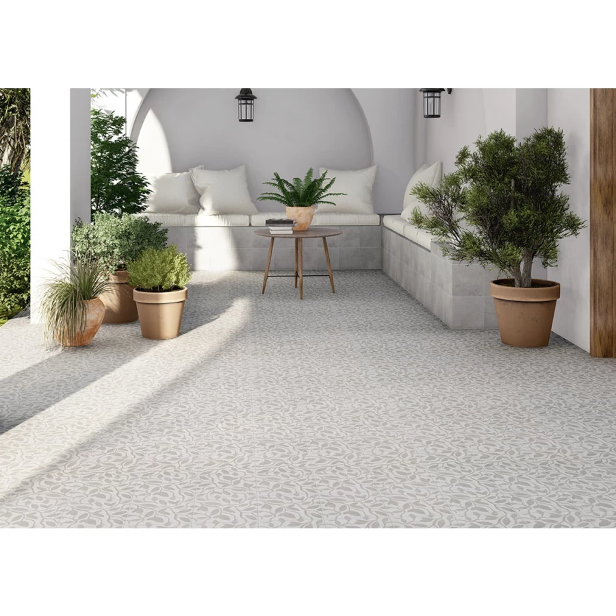 Декор Mainzu Grey Neutral Decor Grey Five керамогранит матовый серый PT03869 20х20 см