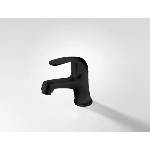 Смеситель для умывальника Bravat Fit Black F1135188BM-RUS черный