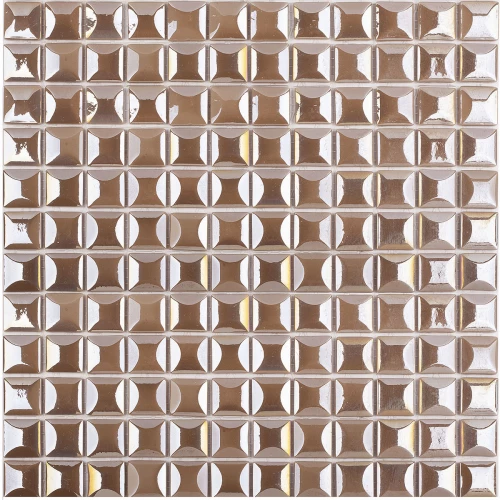 Стеклянная мозаика Vidrepur Edna Coffee 31,7х31,7 см