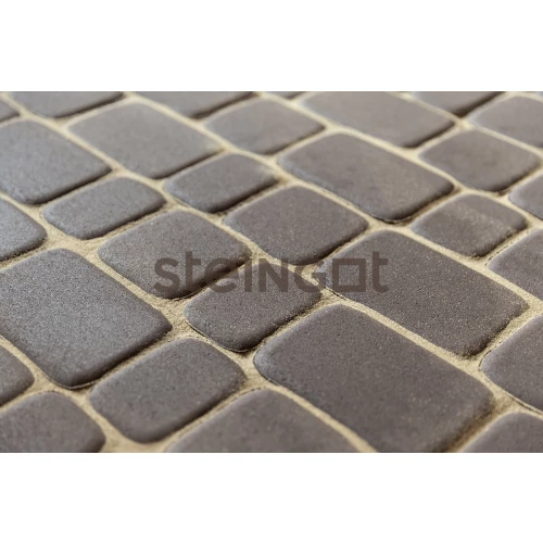 Тротуарная плитка Steingot Классика Темно-коричневая 60 мм