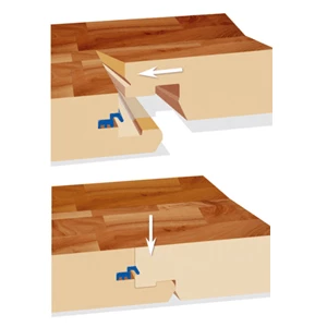 Ламинат Alpine Floor by Classen Aqua Life XL синхронное тиснение Дуб Балатон LF104-02 33 класс 8 мм 2.15 кв.м 128.5х28 см