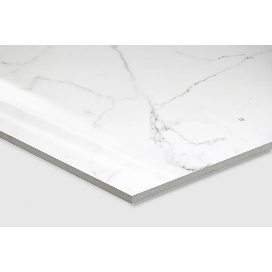 Керамогранит Arcadia Ceramica Luce Statuario Full Polished глянцевый белый FP1002-A 120х60 см