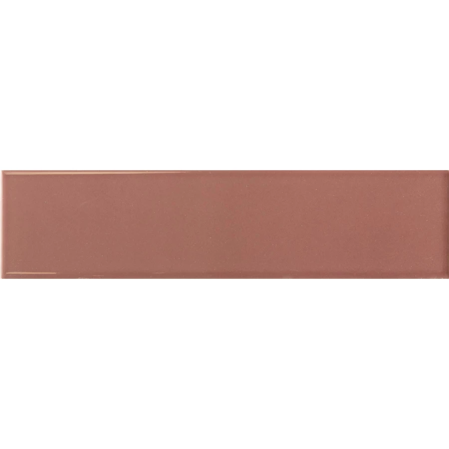 Плитка настенная Equipe Лумина Роан Роуге Глосс / Lumina Roan Rouge Gloss глянцевая красная 32404 24,6х6 см