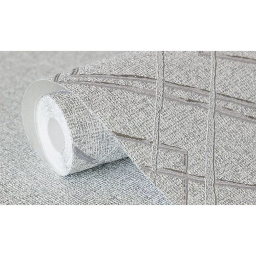 Обои виниловые Аспект Чарли белые 10122-17 0,53х10,05 м