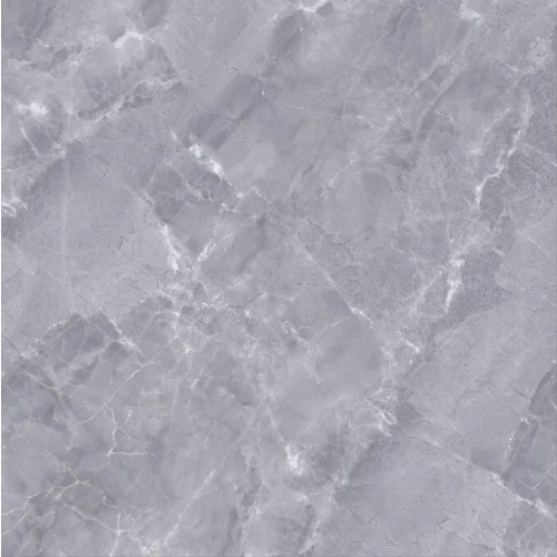 Керамогранит Planet Ceramics PL-Y82 глянцевый серый 2,56 м2 80х80 см
