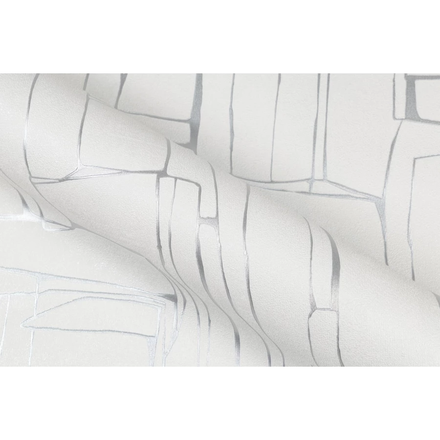 Обои флизелиновые VOG Collection П Essen белые VV72231-11 1,06х10,05 м