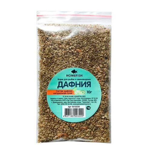 Корм Homefish для рыб дафния пакет 10 г