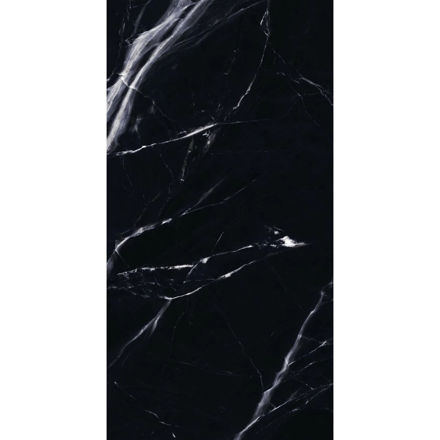 Керамогранит Bonaparte Geox Black Pol Rect черный 120х60 см