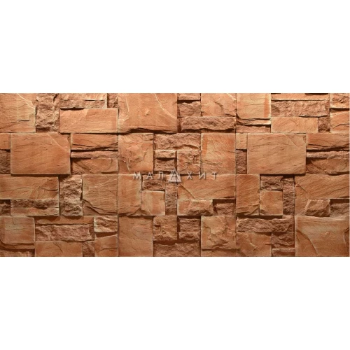 Искусственный камень Малахит Бостон 21-02 50х25х1-3 см