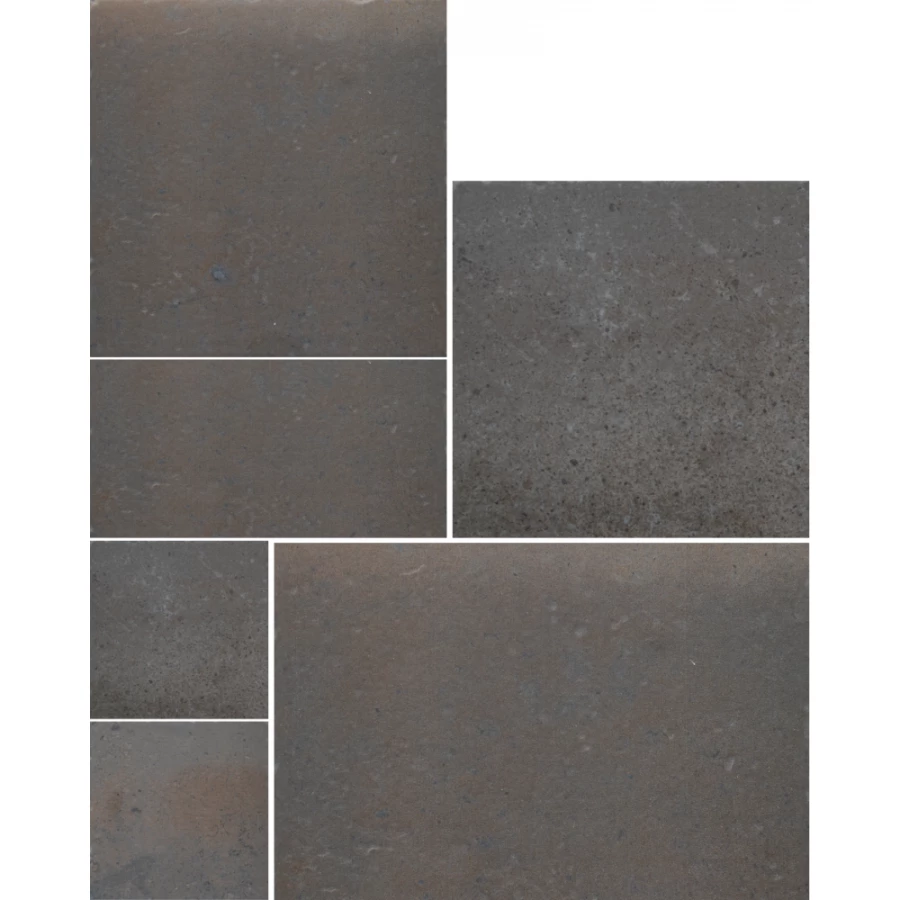 Керамогранит CIR Italica Terra Arsa Modulare 39 матовый черный 1086526 60,8х40 см