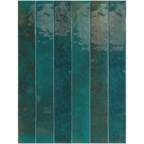 Плитка керамическая Equipe Бали Hеспер / Bali Hesper глянцевая бирюзовая 31545 40х5 см