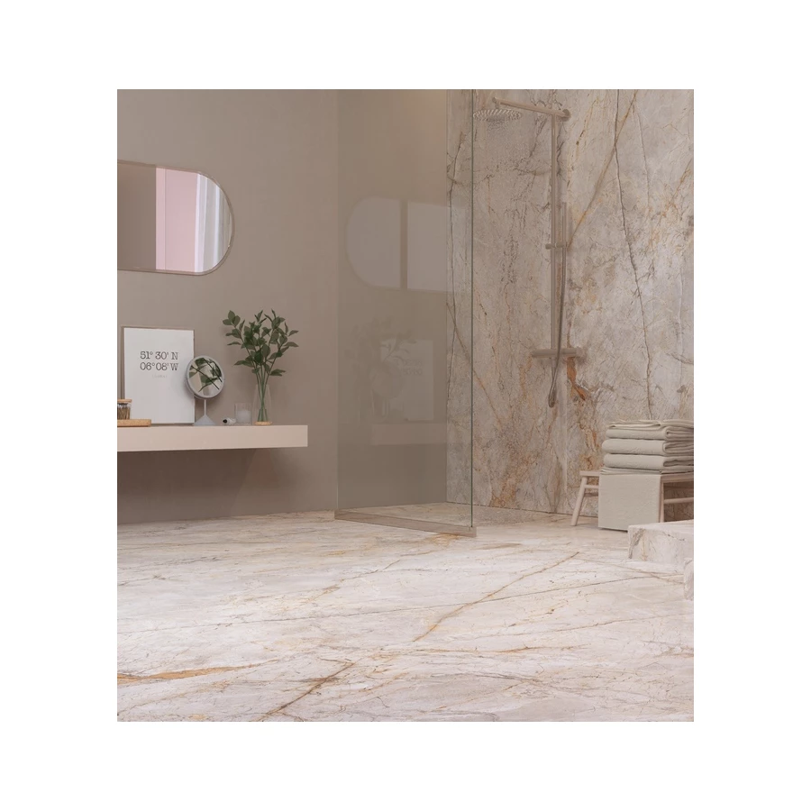 Керамогранит Neodom Titanium Silver River Carving N80011 280х120 см