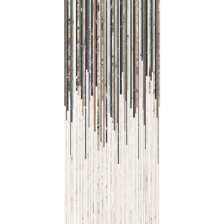 Керамогранит ABK Sensi Fantasy Sticks Lux 3D Rett полуглянцевый многоцветный PF60015130/2 280х120 см