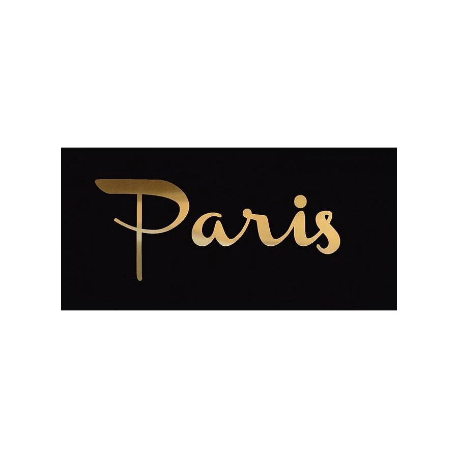 Декор Kerama Marazzi Этуаль Paris черный 7,4х15 см