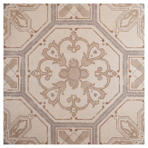 Декор Grasaro Old stone светлый бежевый G-180/d01 40*40 см