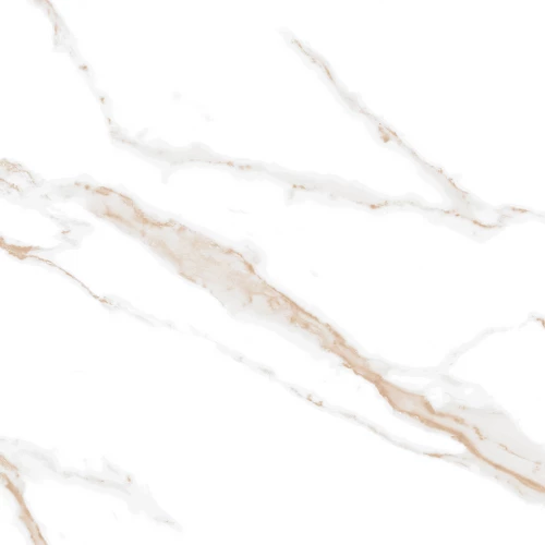 Керамогранит Ceradim Calacatta Sharp Gold белый Полированный 60х60 см