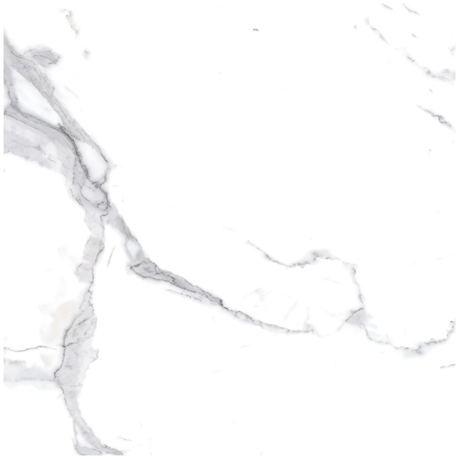 Керамогранит Ceradim Calacatta Splendid Silver Полированный белый 60х60 см