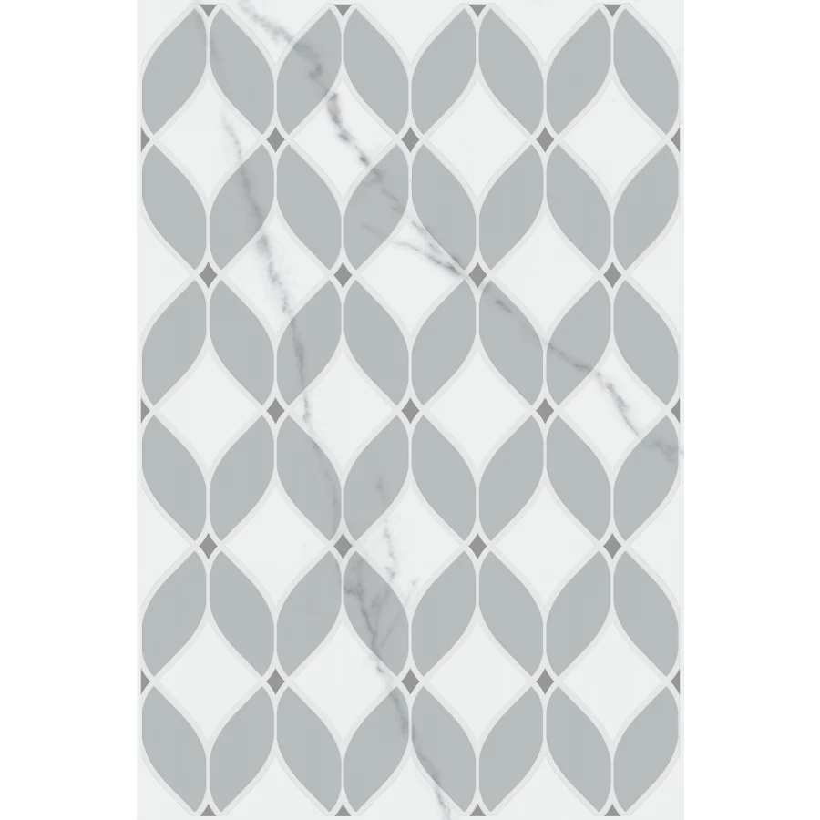 Декор Kerama Marazzi Мираколи глянцевый белый VT/A623/8376 30x20 см