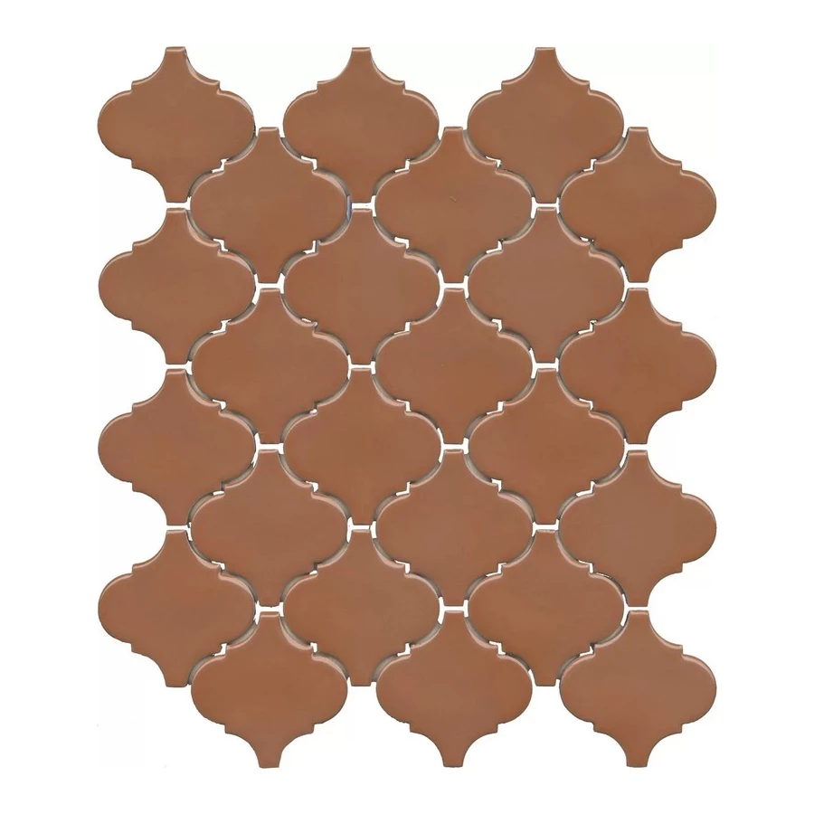 Плитка настенная Kerama Marazzi Арабески Марокко глянцевая коричневая KM2630M0020N 30х26 см