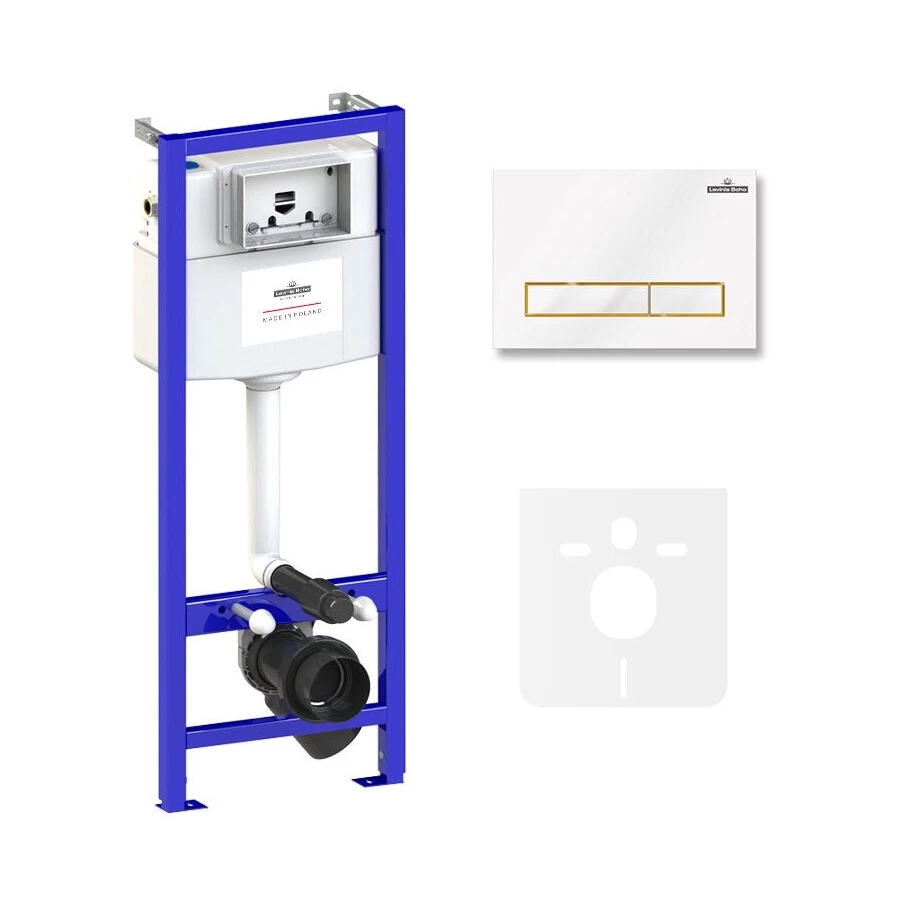 Комплект инсталляции для подвесного унитаза Lavinia Boho Relfix 77010023 (комплект 4 в 1)