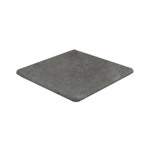 Клинкерная плитка Gres de Aragon Urban Esquina Redonda Grafito Antideslizante матовая серая 904774 33х33 см