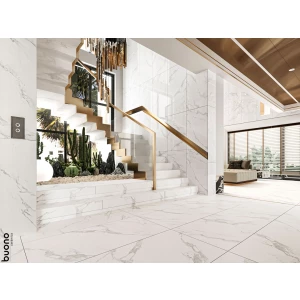 Керамогранит Buono Marble Carrara Anita Glossy белый M4402P 120х60 см