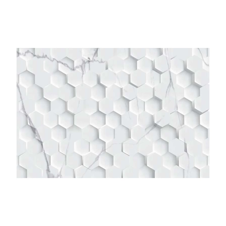 Настенная плитка Eurotile Statuario 9 SR 0205 Pixel 9 SR 0205 40х27 см