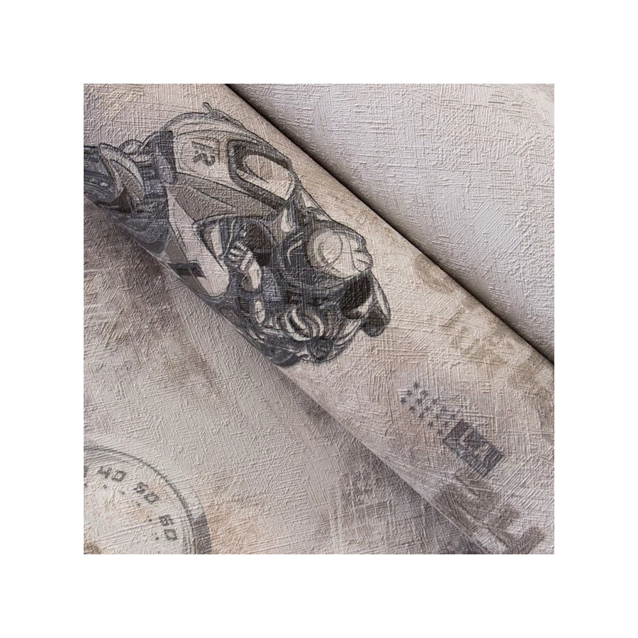 Обои флизелиновые Аспект Экстрим серые 70288-24 1,06х10,05 м