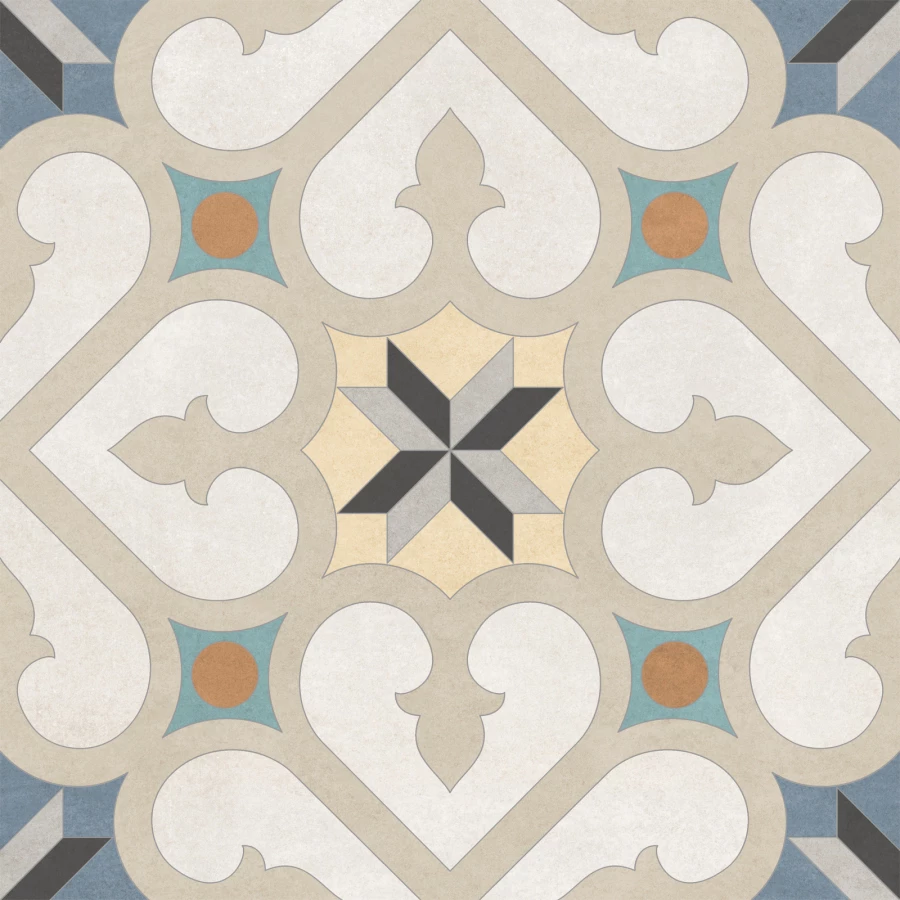 Керамогранит New Trend Design Art Damask матовый многоцветный GP2020DGA11 20х20 см