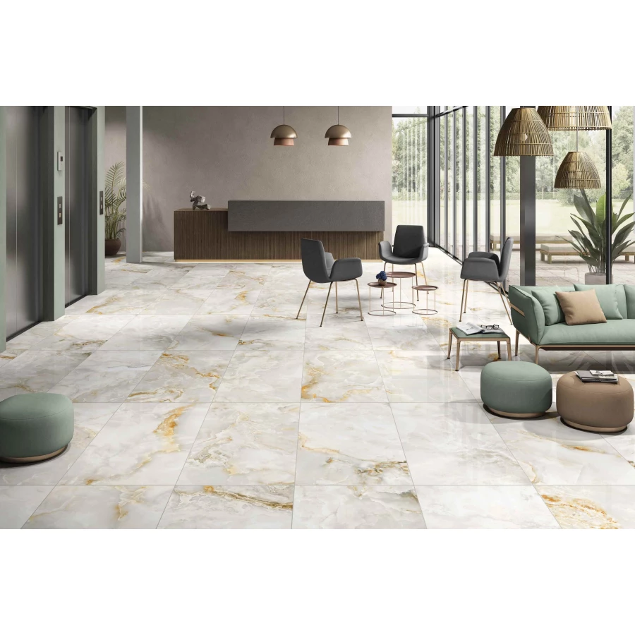 Керамогранит Belleza Dream FT Onyx Cream 2P GV Feather Touch матовый светло-бежевый 45464 120х60 см