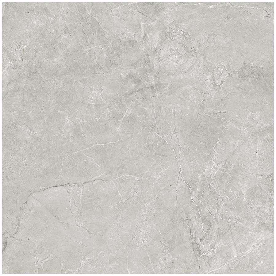 Керамогранит Laparet Pluto Silver светло-серый матовый SG625820R 60х60 см