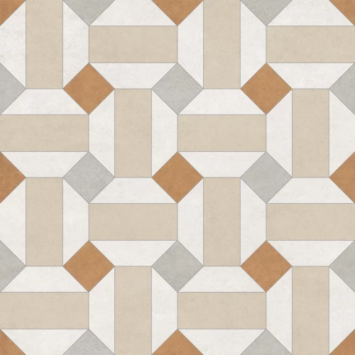 Керамогранит New Trend Design Art Mix 3 матовый многоцветный GP2020DMX11 20х20 см