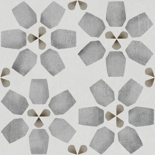 Керамогранит Harmony Peronda Dakar Palm матовый серый 3356237717 12,3х12,3 см