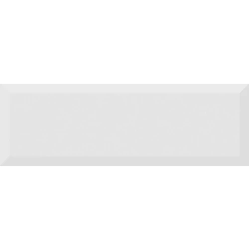 Плитка настенная Absolut Keramika Monocolor Gris Biselado Brillo глянцевая серая CVA043 30х10 см