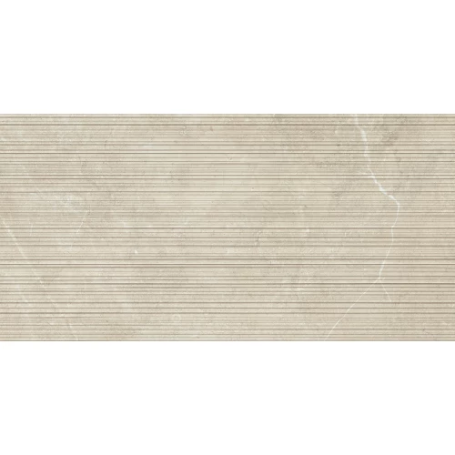 Керамогранит Impronta Arcadia Crema Stripe Real Up матовый бежевый IAD02BAS 120х60 см