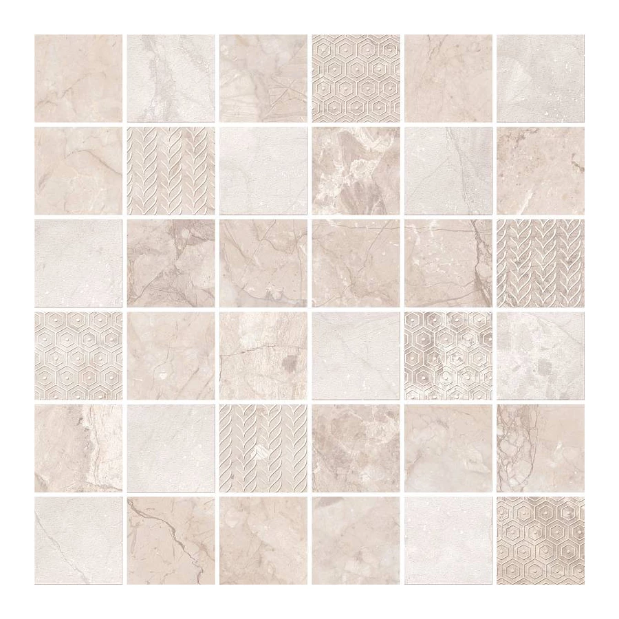 Мозаика Kerlife Parma Avorio Mosaic 30.0х30.0 см