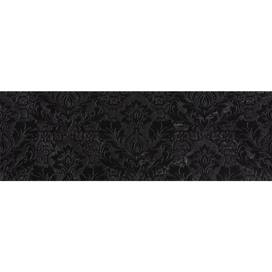 Декоративный элемент Fap Ceramiche Roma Classic Damasco Nero Reale Inserto fOAG 30,5x91,5