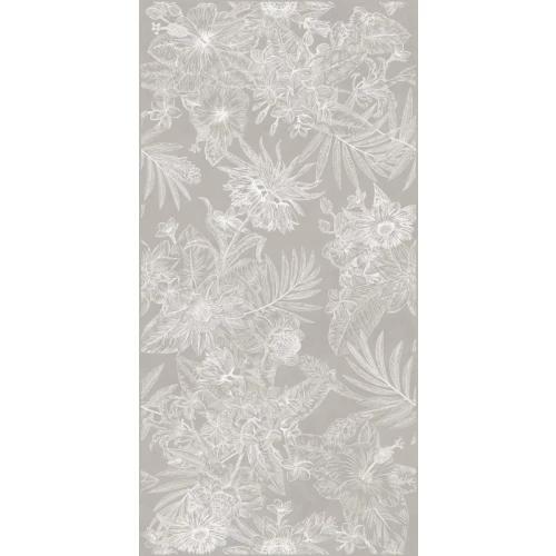 Плитка настенная Kerama Marazzi Таделакт Декор обрезной матовый серый KMD3STA056BR 119,5х60 см