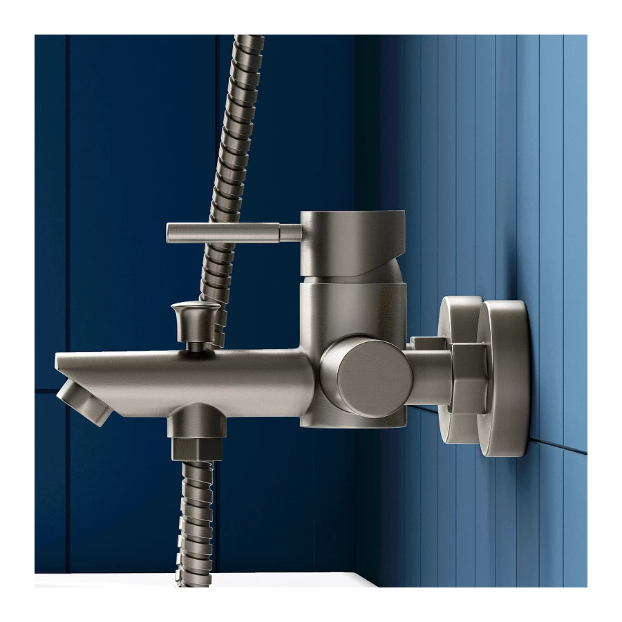 Смеситель для ванны и душа Dorff Logic New D3010000SS