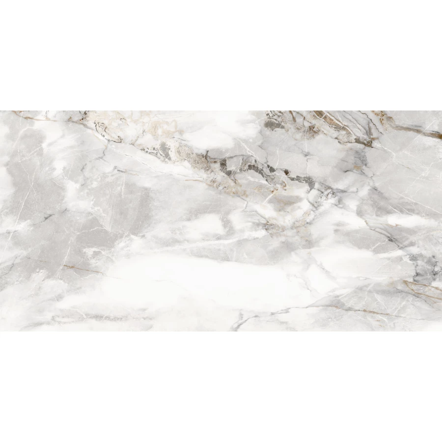 Керамогранит LCM Sunset полированный бело-серый 60120SUS15P 120х60 см