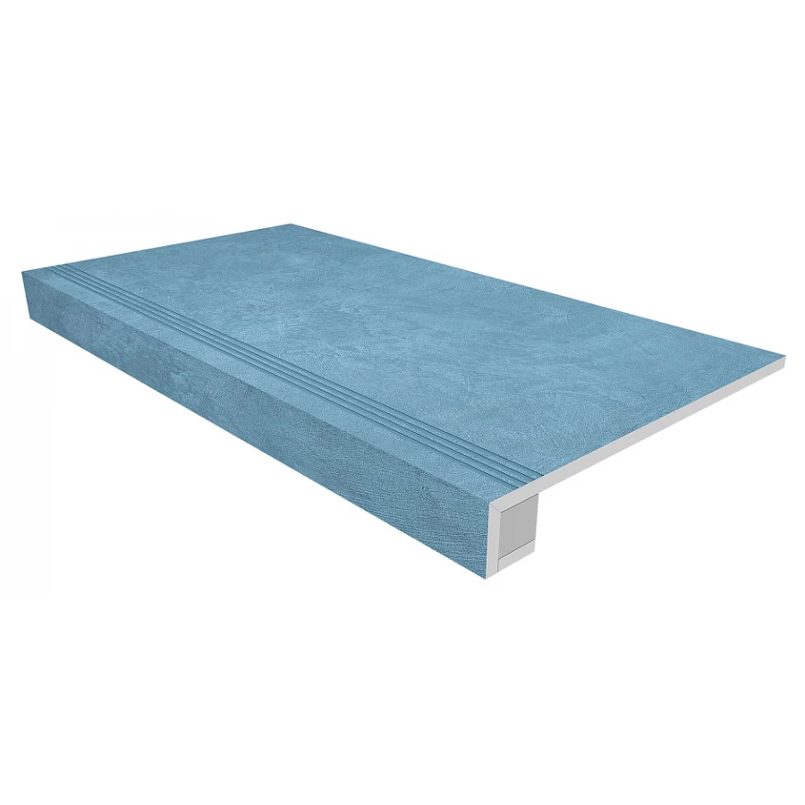 Комплект Estima Spectrum Ступень SR03 33x120 неполированная прямоугольный бортик с насечками Подступенок 14,5x120 39139