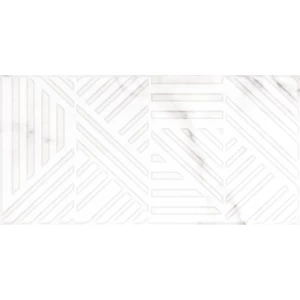 Плитка настенная Cersanit Moonlight белый рельеф A17573 59,8х29,8 см