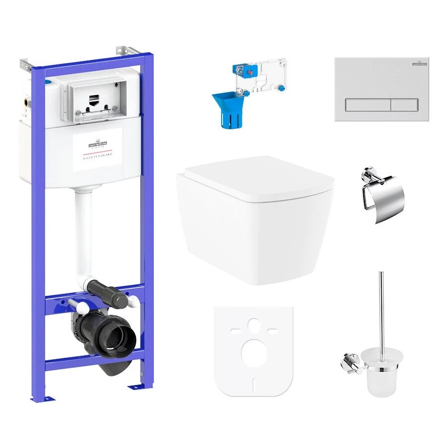 Унитаз Lavinia Boho Relfix Aveo Rimless 97010087 (комплект 9 в 1)