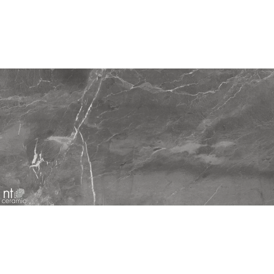 Керамогранит NT Ceramic Quanta Grey Slate Black Лаппатированный NS612NTT9027L 120х60 см