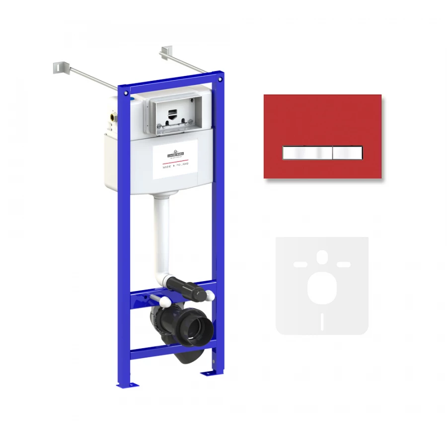 Комплект инсталляции для подвесного унитаза Lavinia Boho Relfix 77020026 (комплект 4 в 1)